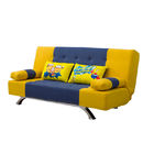 Gele Huis Sofa Bed van de Brutogewicht28kgs het Convertibele Marine