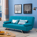 Lichtgewicht Blauwe Stof Vouwbaar Sofa Bed For Home